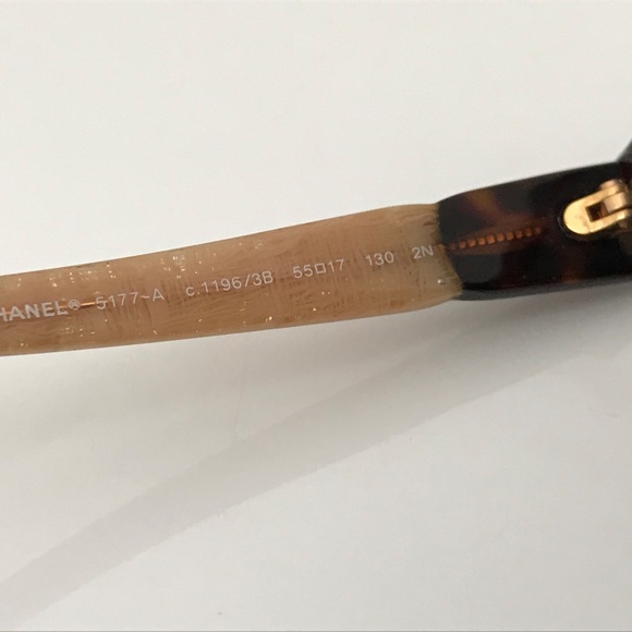 Chanel Women Sunglasses 5711A c 1196/3B Made Italy - Picture 6 of 8